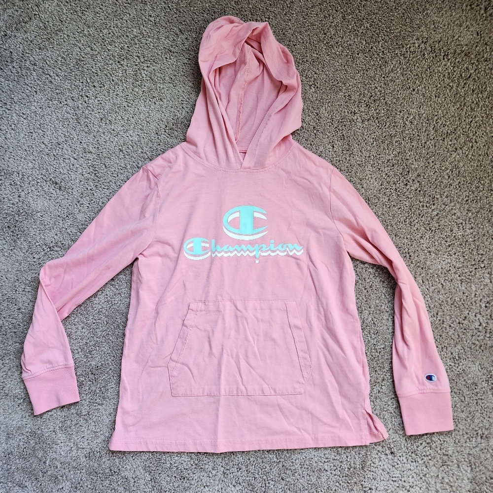 Pink Athletic Hooded tee